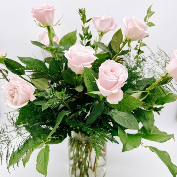 Dozen Pink Roses